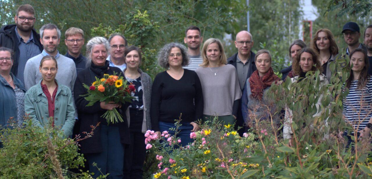 Vertreter:innen Brandenburger Hochschulen auf der Abschlussveranstaltung des Proejkts IN-FDM-BB: Institutionalisiertes und nachhaltiges